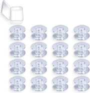 16 set di spugne in plastica per macchina da cucire - spugne universali trasparenti