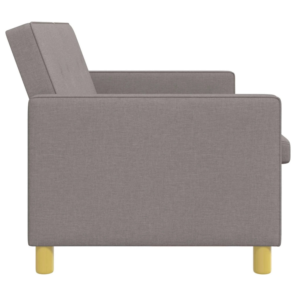 Divano letto | Sof¨¤ letto | Letto singolo Estraibile Tortora Tessuto