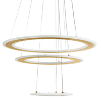 Lampada Da Soffitto Led G041-3cp Brush Gold