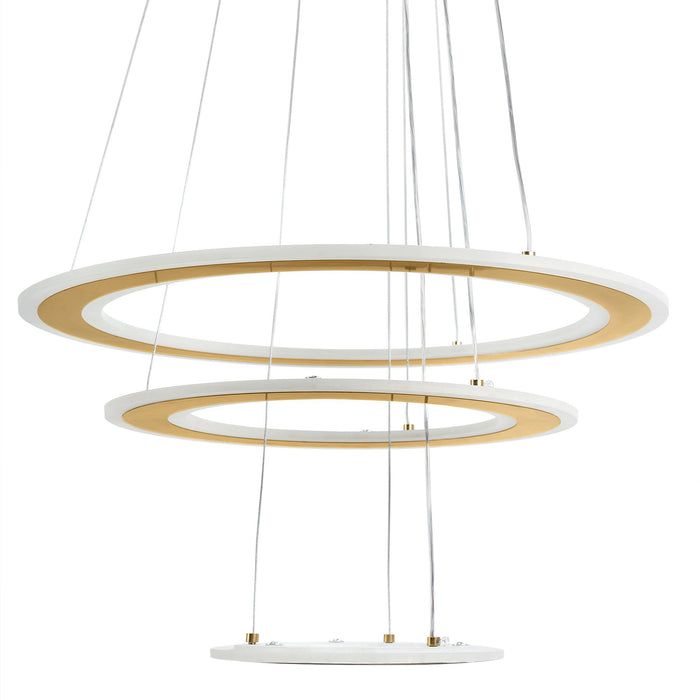 Lampada Da Soffitto Led G041-3cp Brush Gold