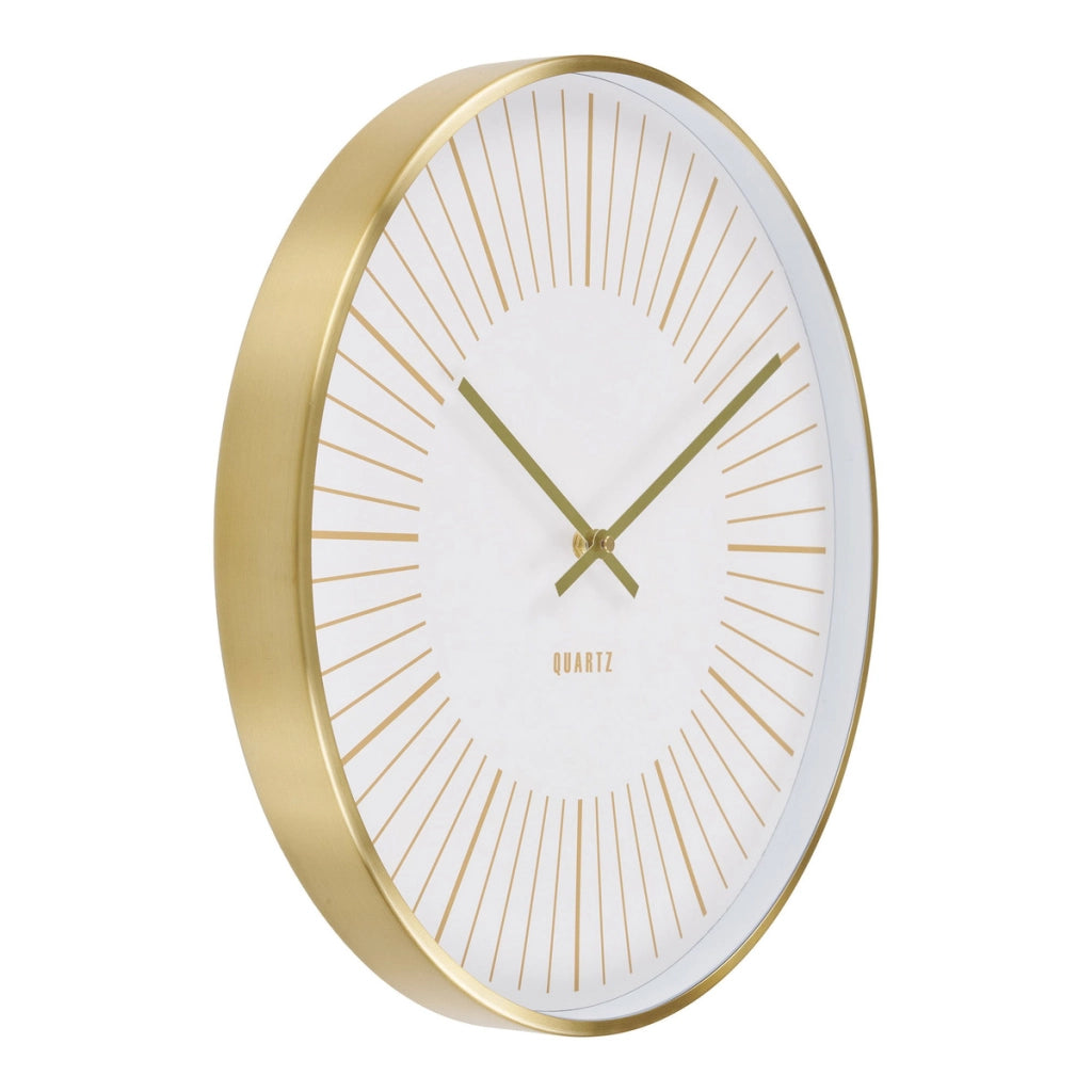 Orologio da Parete Takamaka, Oro, Alluminio, 4x40x40 cm