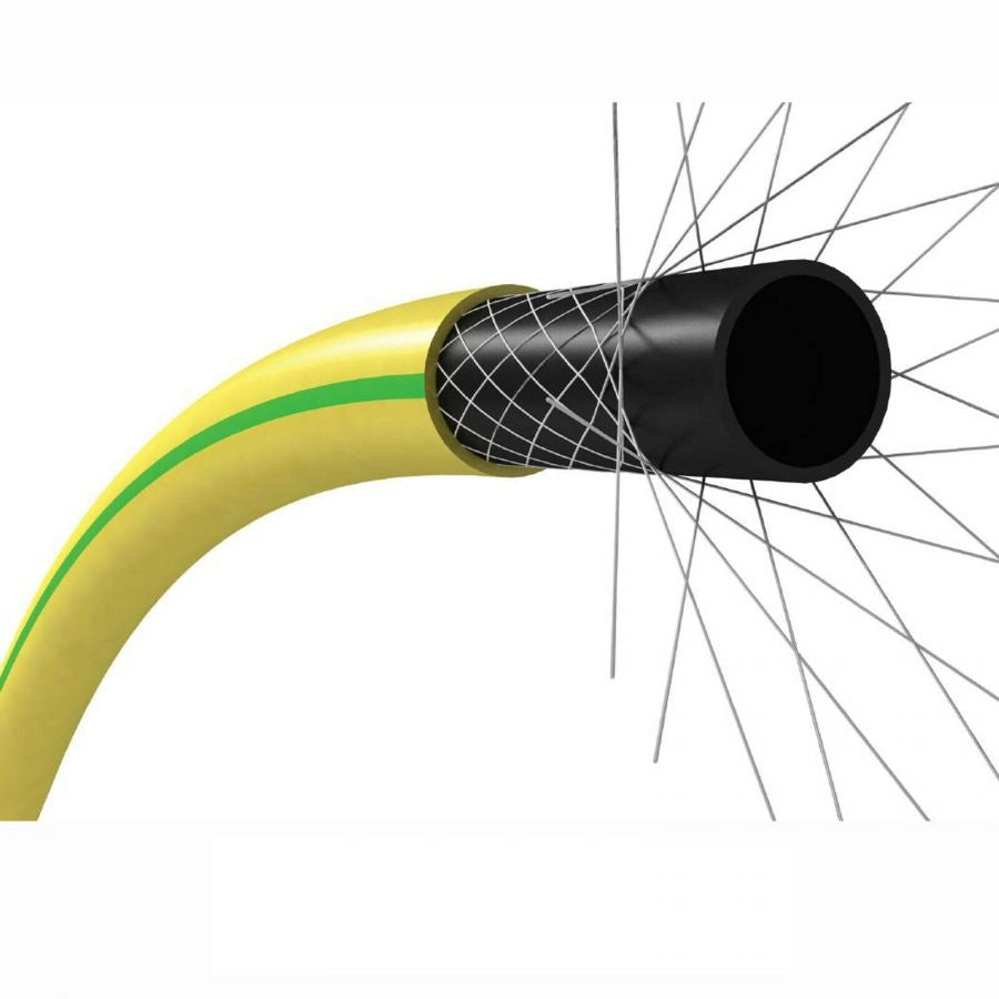TUBO WATER SPIKE GIALLO 1/2" - 40M - 3 STRATI - CON KIT RACCORDI E LANCIA