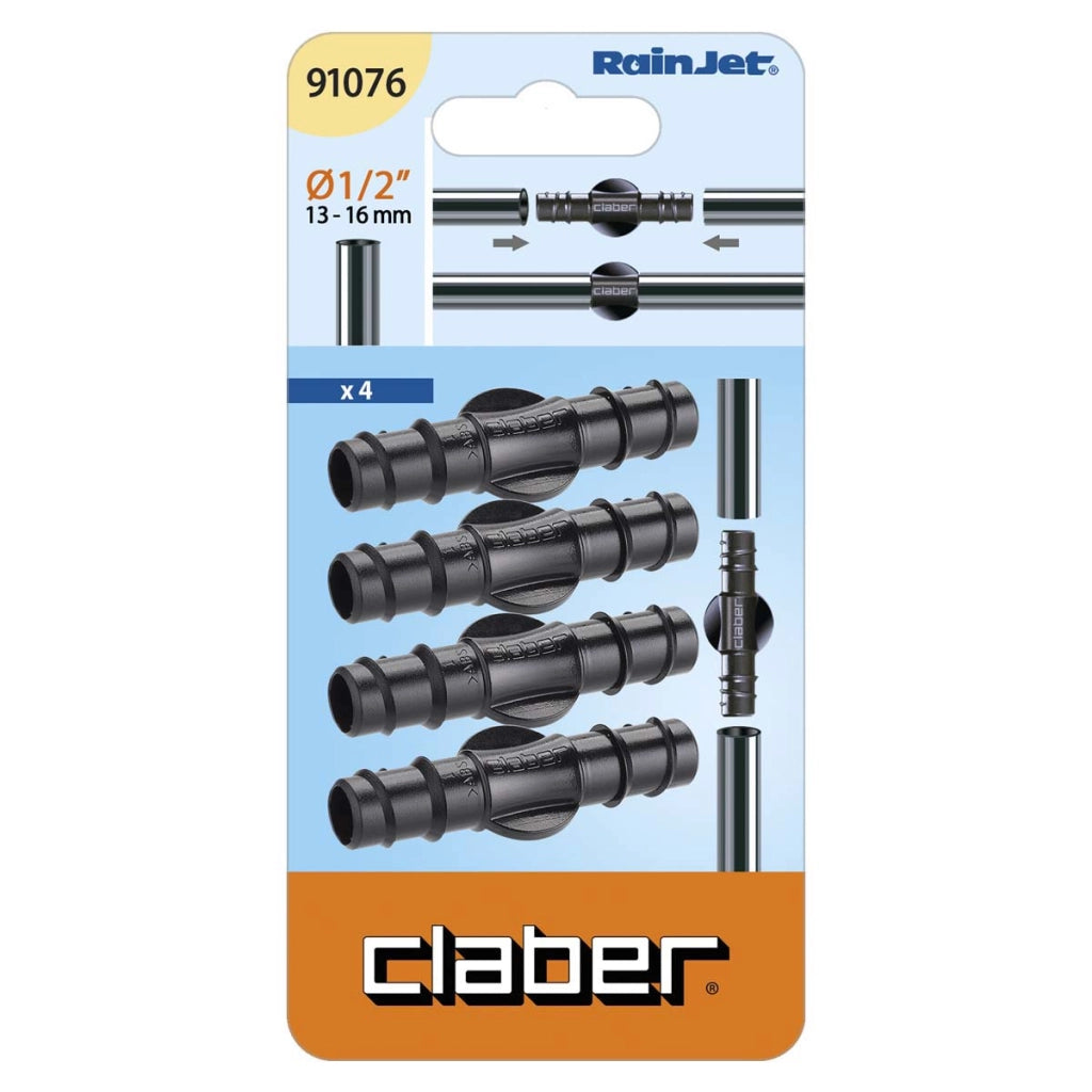 MANICOTTO PORTAGOMMA TUBO PN SELF CLABER - RAINJET 91076 1/2 CF=PZ 4- 15 confezioni