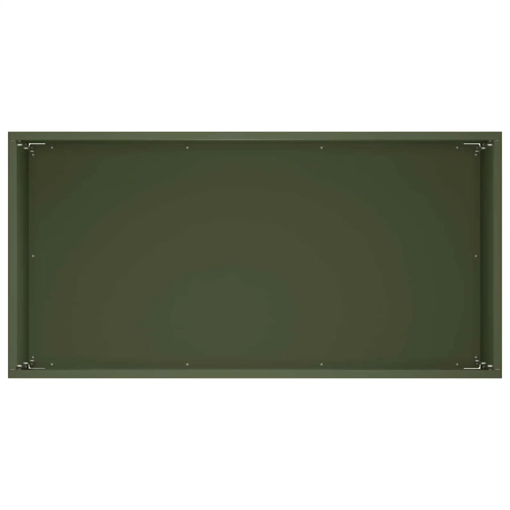 Vaso da giardino Verde Oliva 60 x 30 x 40 cm 8005560