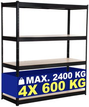 Scaffale pesante 160x60x180 cm 3