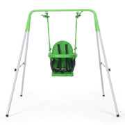 Altalena per bambini ¨C zephmum ¨C verde 122 cm acciaio 25 kg