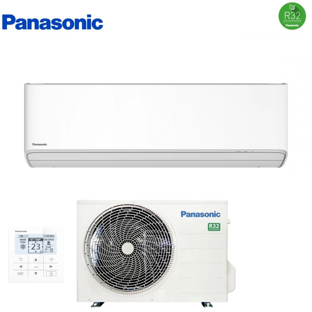 Condizionatore Panasonic CS 12000 Btu CS-Z35YKEA-1 R-32 Wi-Fi Integrato con Comando a Filo