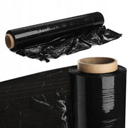 Pellicola estensibile KADAX XL nera, rotolo resistente e opaco da 2,5 kg.