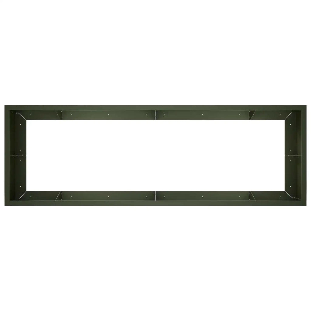 Muro di contenimento 8 pz 300 x 100 x 30 cm Acciaio Verde Oliva 3449243