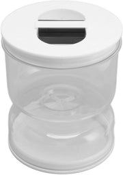 Contenitore a Latticello Lekvrij - Latticello/Strainer - Contenitore a Latticello Luchtdicht - Base Antiscivolo - Contenitore per la Conservazione degli Alimenti - Materiale Sicuro per gli Alimenti - Barattolo per Latticelli
