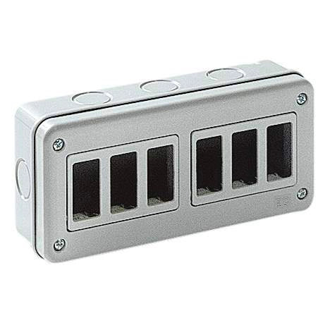 Contenitore da parete IP40 6 posti