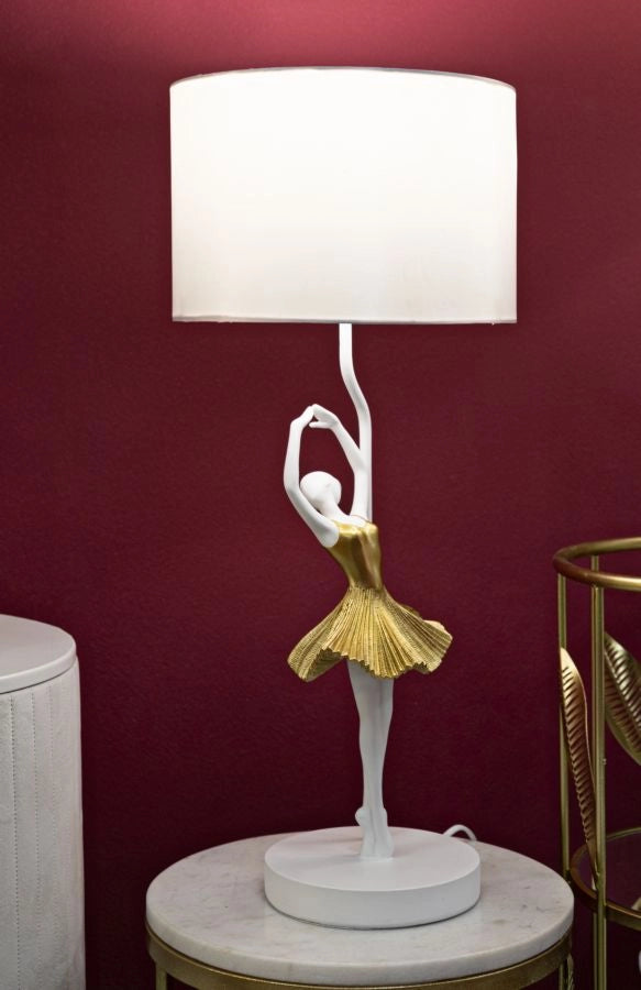LAMPADA DA TAVOLO BALLERINA  CM Ø 28X64