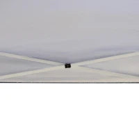 Gazebo Struttura in Acciaio Pieghevole Rivestimento Tessuto Oxford Blu 3x3m
