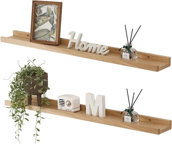 Pannello di parete in legno di steccatura 60 cm - Pannello mobile per soggiorno, cucina e bagno