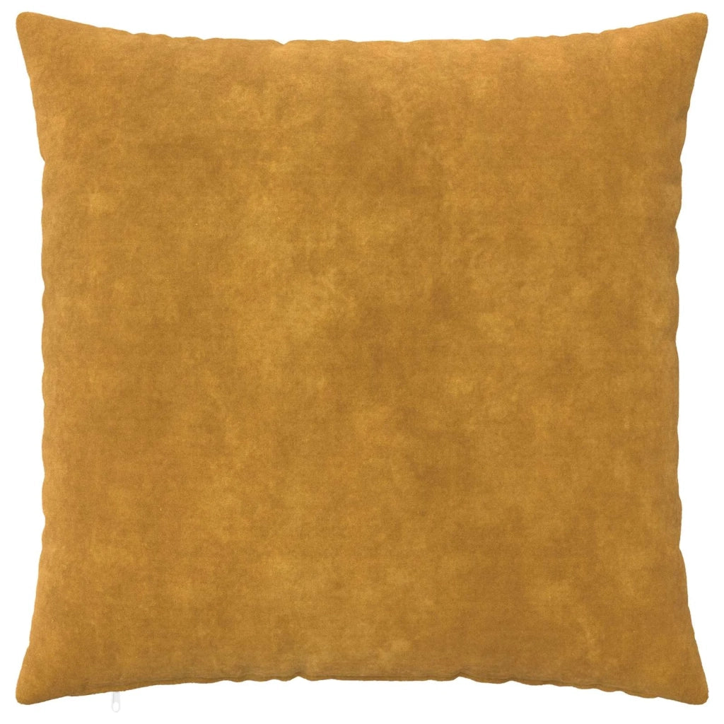 Federa 2 pcs HEERLEN Giallo 65 x 65 cm Fleece in microfibra 912993