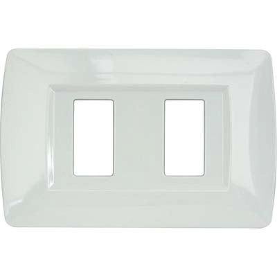 PLACCA COPRIFRUTTI MAGIC LINE - NYLON BIANCO POSTI 2 MM 120X80 CF=PZ 2- 5 confezioni