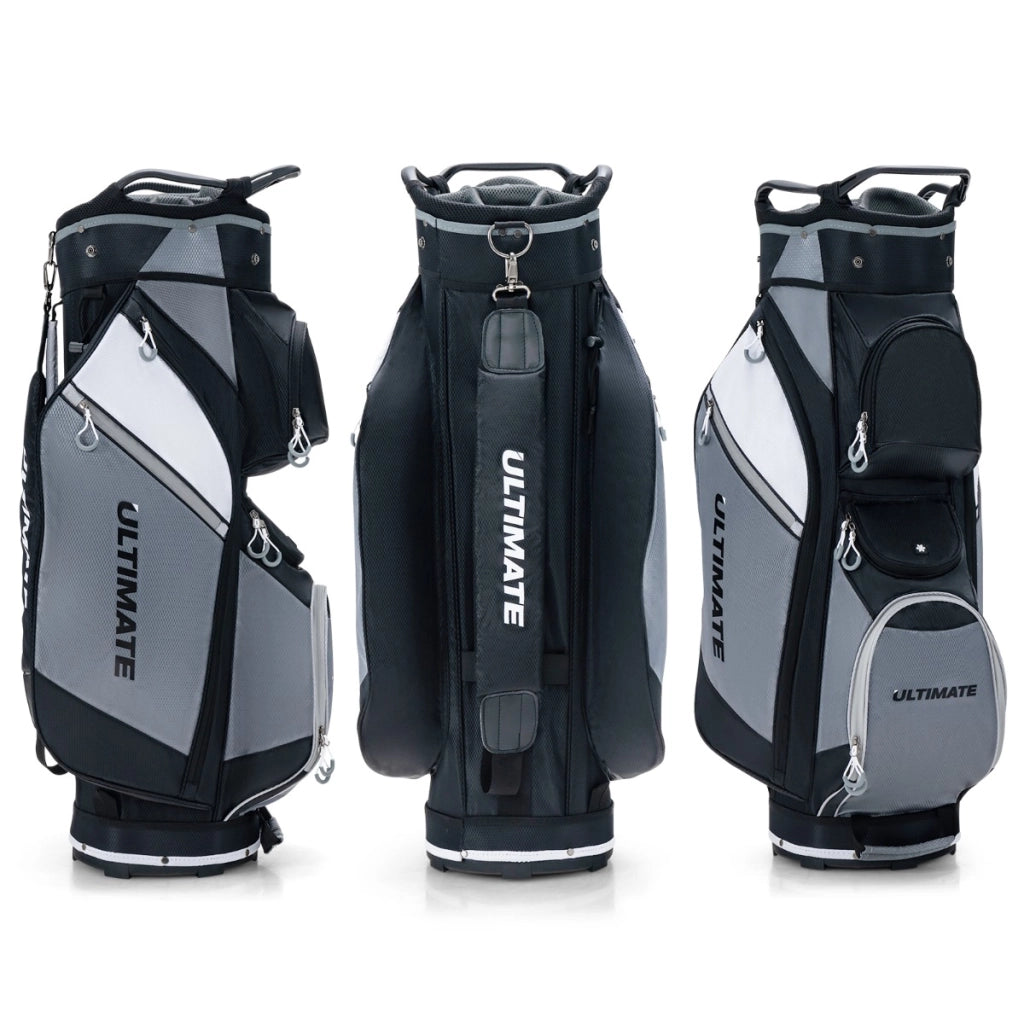 Borsa da golf con 14 divisori borsa termica tasca impermeabile per oggetti di valore, Borsa per carrello da golf-Golf