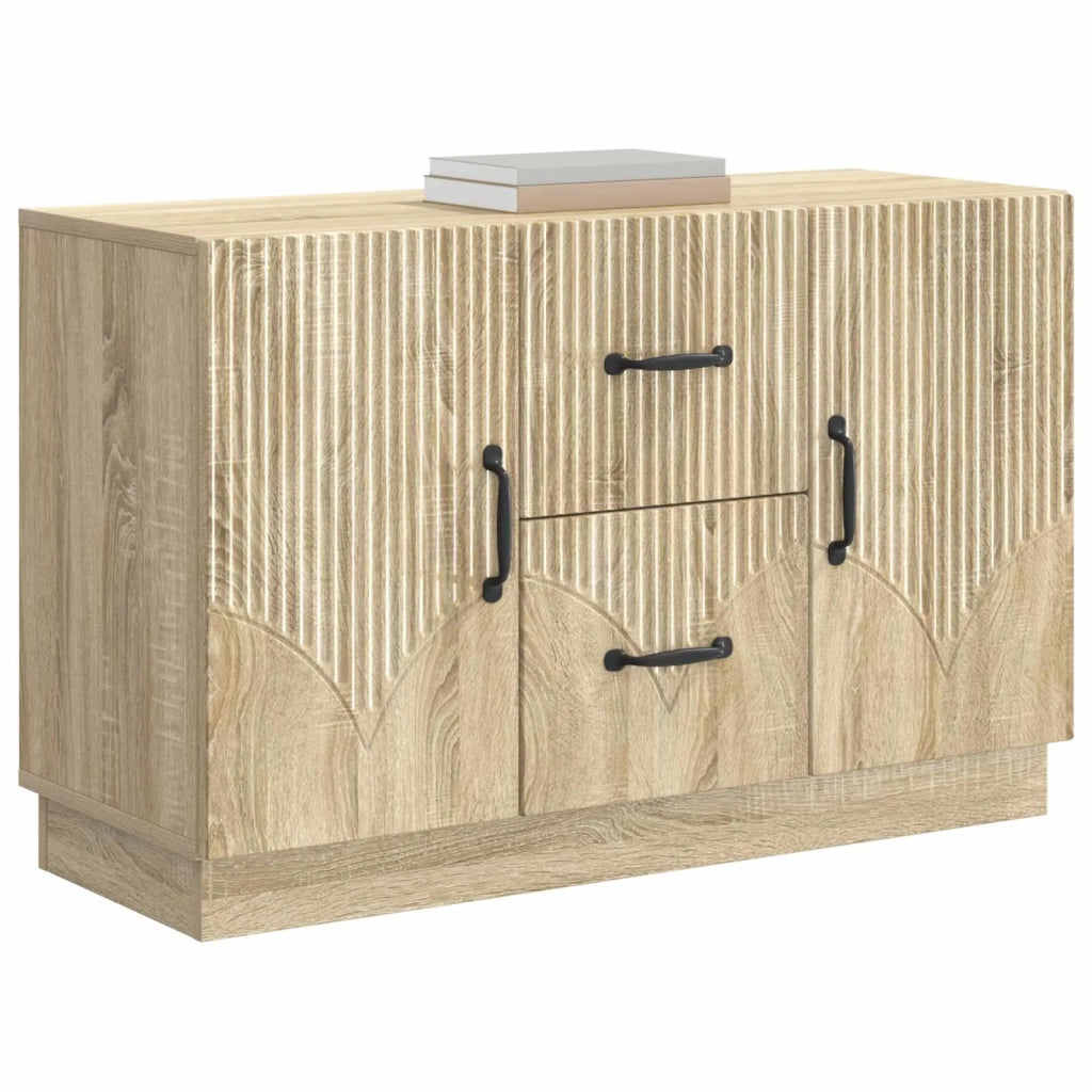 Credenza Rovere Sonoma 89 x 34,5 x 57 cm Legno ingegnerizzato