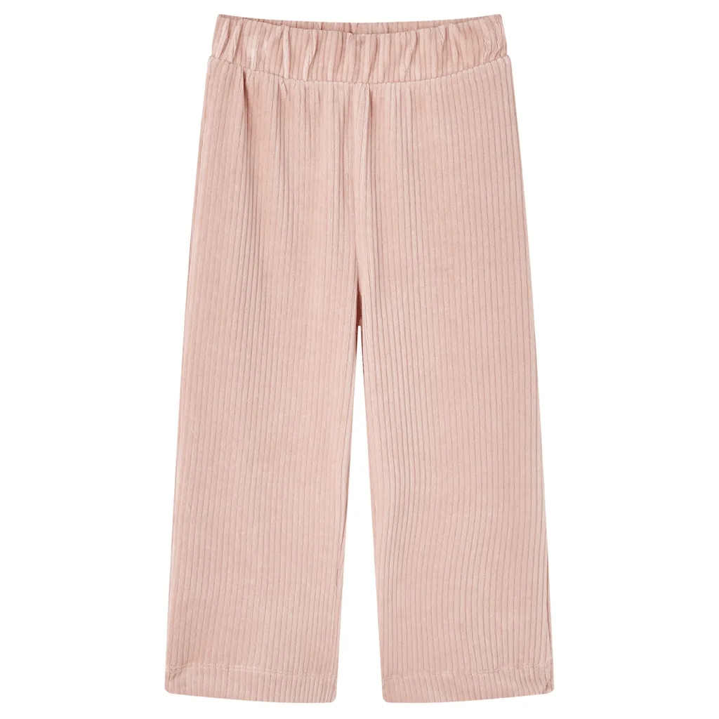 Pantaloni per Bambini in Velluto a Coste Rosa Chiaro 104cod mxl 108151
