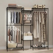 Pannello metallico portatile con installazione L e orizzontale, 7 pannelli regolabili, capacità di carico 5 kg