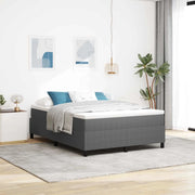 Struttura letto piattaforma-Giroletto-Rete del Letto Grigio chiaro 140 x 190 cm
