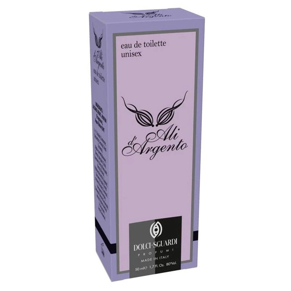 Trade Shop - Profumo Corpo Eau De Toilette Unisex D'ali Argento 50ml Fragranza Elegante Vellutata 006349 -