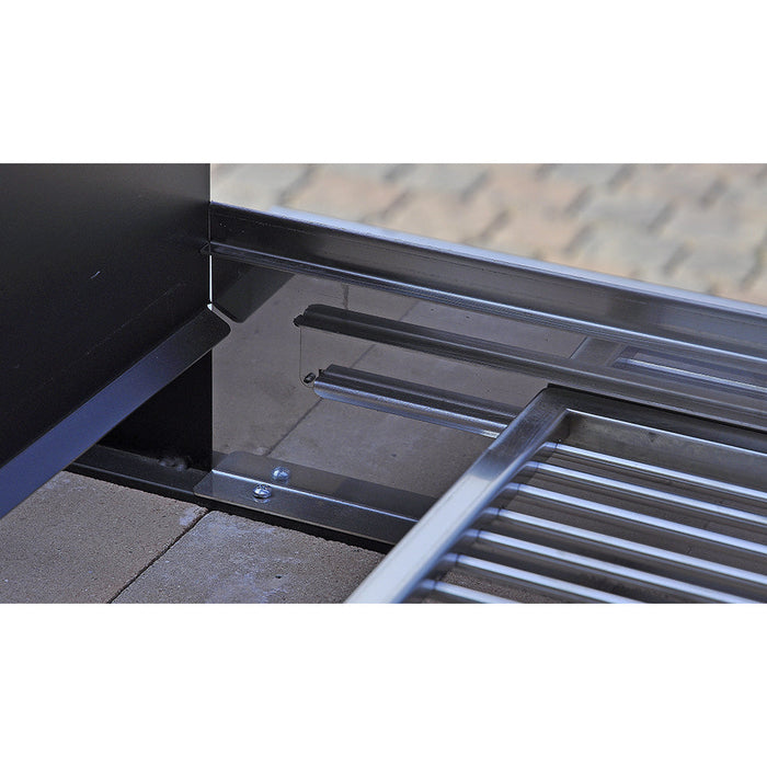 Barbecue a Legna con Griglia in Acciaio Famur BK 8 Elite