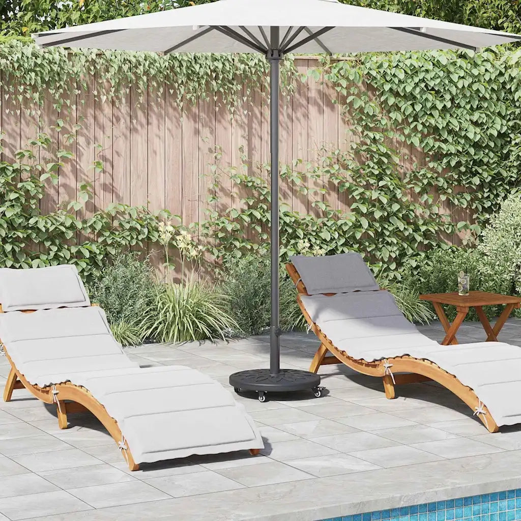 Base per ombrellone Art d¨¦co Nero ? 45 x 39,5 cm Ferro CFW5038776