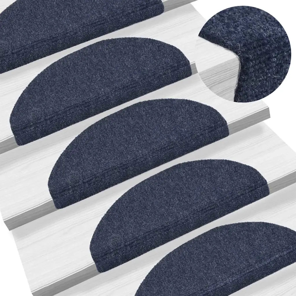 Tappetini Autoadesivi per Scale 15 pz 65x21x4 cm Blu cod mxl 66000