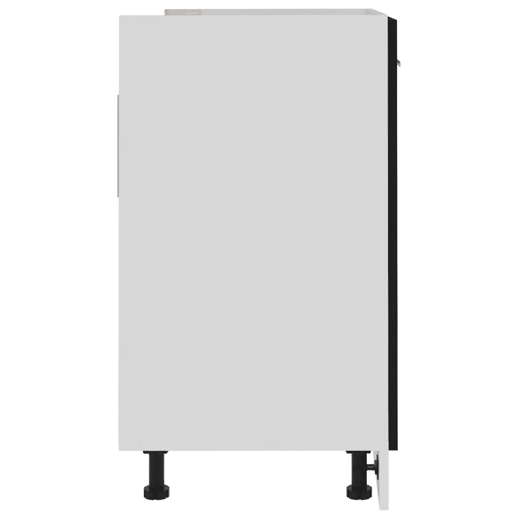 Mobile Sottolavello Â“LyonÂ” Nero 80x46x81,5 cm