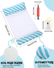 Letto gonfiabile per piscina - Letto gonfiabile per un comfortevole uso in piscina - Letto gonfiabile per uso in piscina - Letto gonfiabile per un piacere di piscina totale