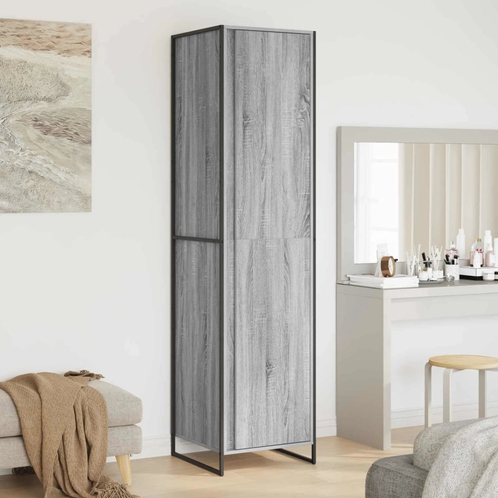 Armadio Grigio Sonoma 50 x 50 x 200 cm Legno multistrato CFW5000460