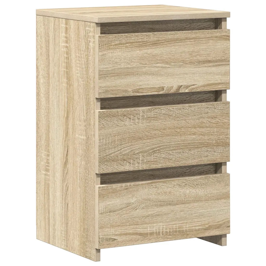 Comodini 2 pz Rovere Sonoma 40x35x62,5 cm in Legno Multistrato 806218