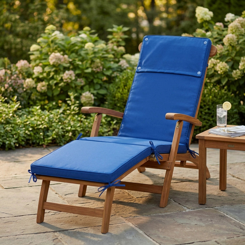 CUSCINO REAL STEAMER BLU SCURO