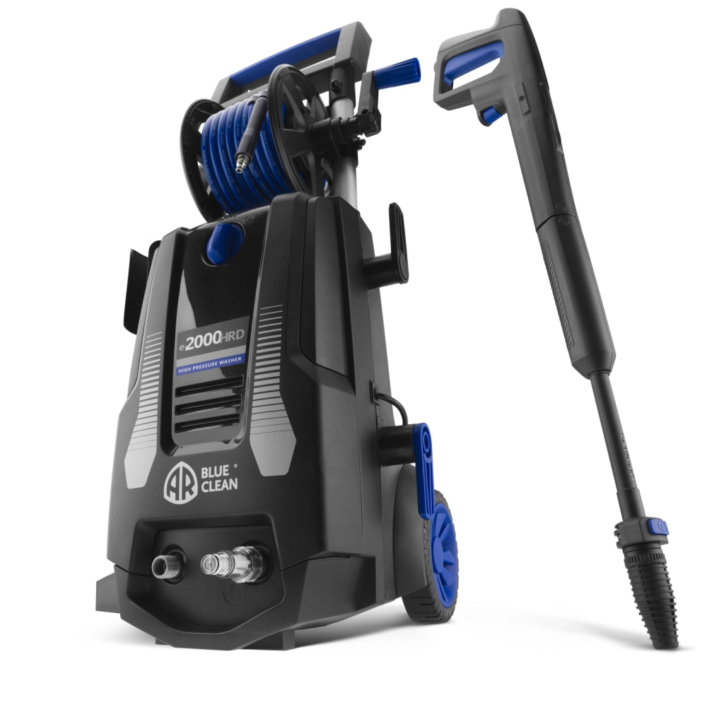 AR Blue Clean e-2000 HRD Idropulitrice ad Alta Pressione con Sonda Sturatubi e Patio Cleaner (2000 W, 150 bar, 440 l/h)