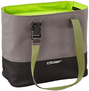 Borsa isolata 810-14, sistema di cura pasti, borsa pasti per un massimo di 3 contenitori pasti, isolata, logo riflettente, poliestere, verde, 9 litri