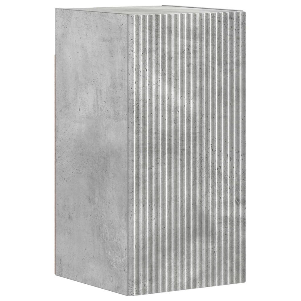 Set di armadietti da bagno in 3 pezzi ARNHEM Grigio Cemento 3417768
