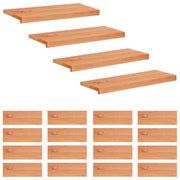Tappeti per scale 20 pz 80 x 30 x 2 cm Vernice 3446503