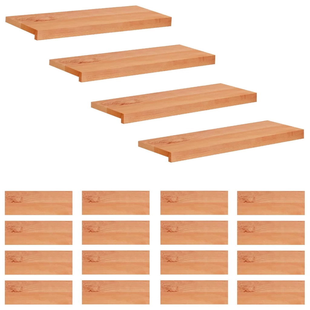 Tappeti per scale 20 pz 80 x 30 x 2 cm Vernice 3446503