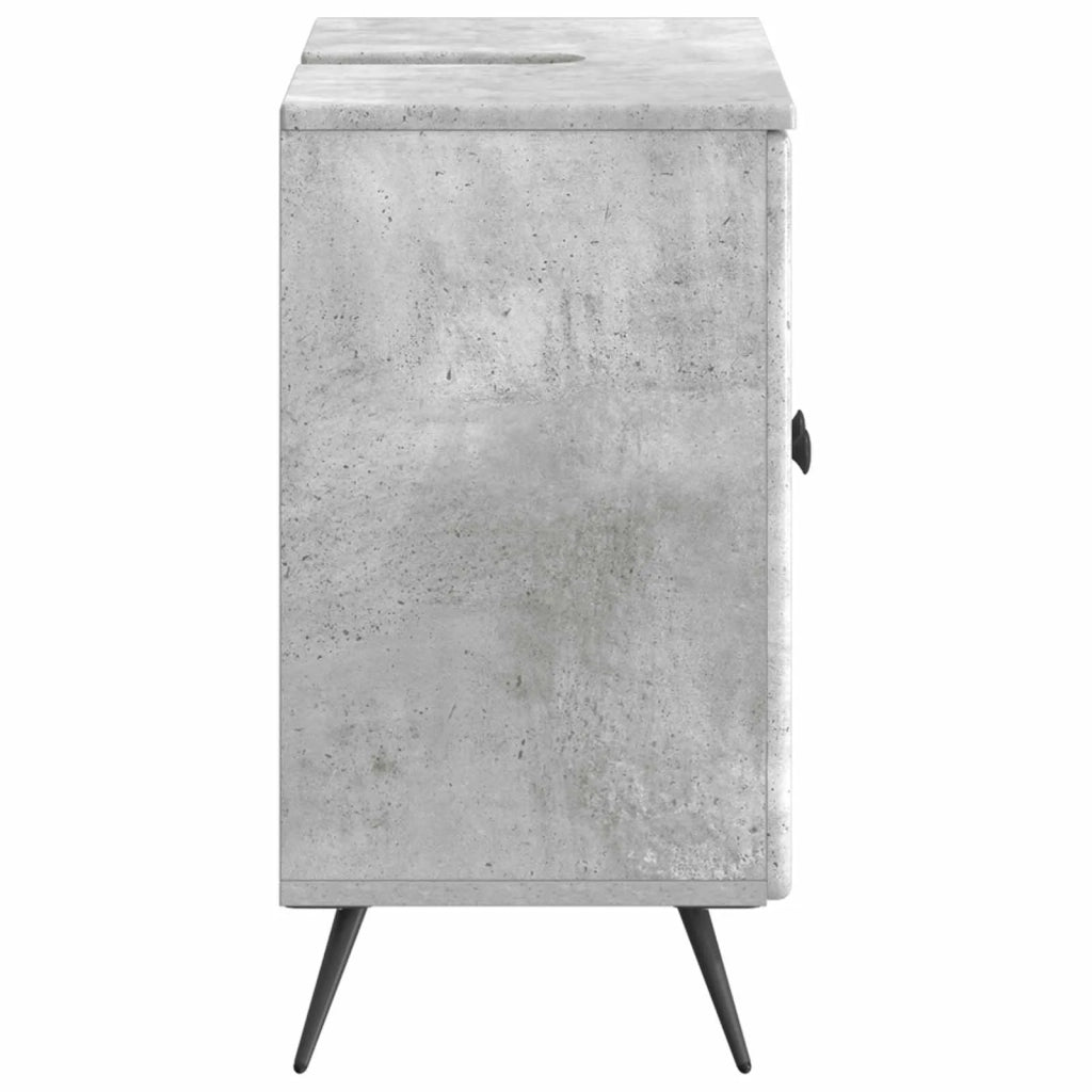 Armadio per Lavabo da Bagno BREDA Grigio Cemento 897448