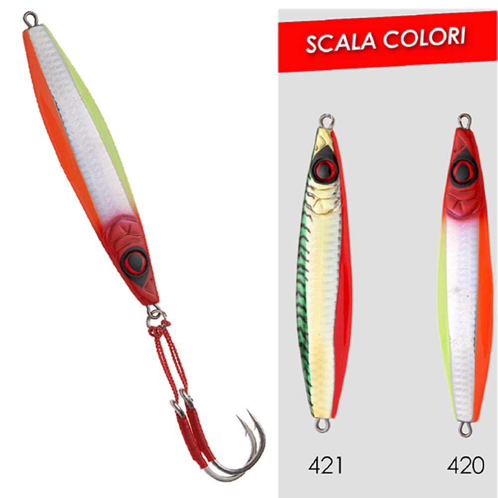 Freestyle jig grammi 198 esca jigging colore indicativo lunghezza cm 14,5
