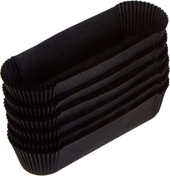 Pentole di cartone nero 135X35XH25 MM - Set di 800