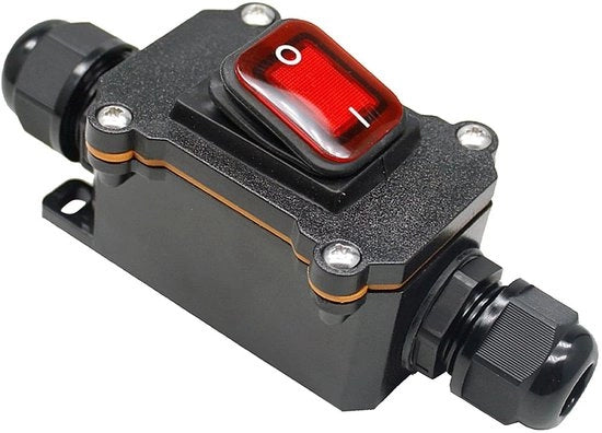 Schakelaar inline acqua resistente IP67 per uso all'aperto 12 V/24 V