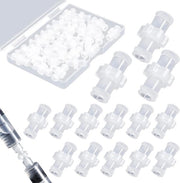 Adattatore a spruzzo 30 pezzi con connettore femmina Luer-spruzzo a connettore a spruzzo per adattatore di transizione Kit di connettori a spruzzo con chiusura a chiave