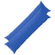 Federa 2 pcs HEERLEN Blu Reale 40 x 145 cm Poliestere 908962