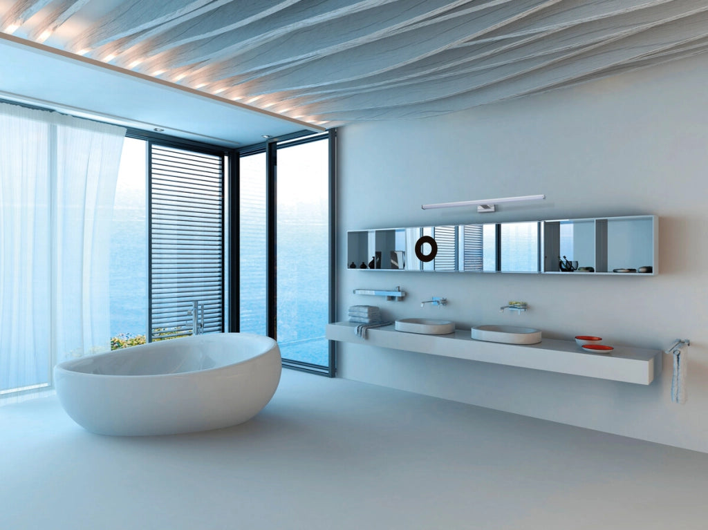Applique Kanlux ASTEN 15W LED bianco/cromo IP44 4000K