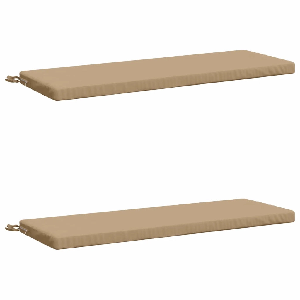 Cuscini per Panchina a 2 Pezzi SOEST 2 pz 100% Poliestere 948857