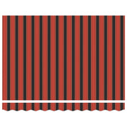 Tenda da Sole | Tenda Retrattile Arancione e Marrone 300 x 250 cm