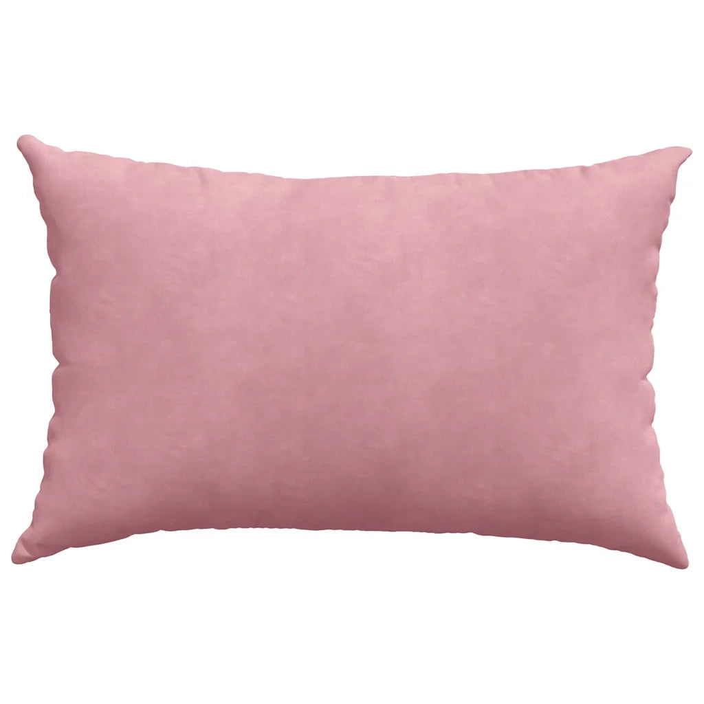Cuscini da Divano 2 pcs Rosa 60 x 40 cm Tessuto in Cords