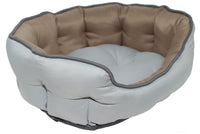 Cuccia per Cani e Gatti 75x65x20cm Grigio Chiaro/Tortora